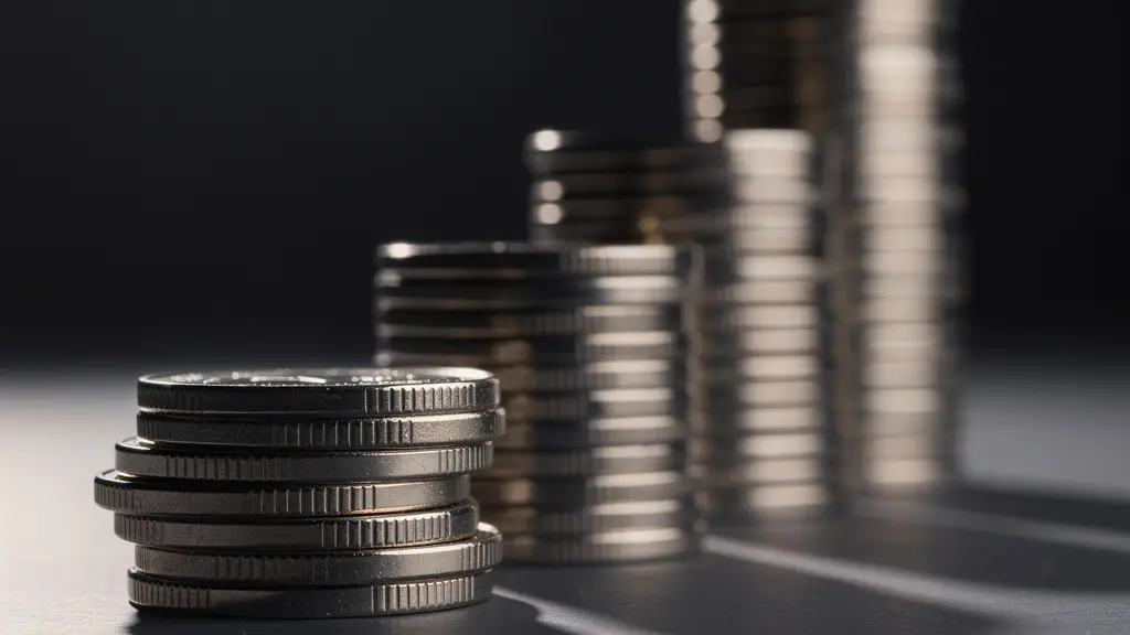 Représentation visuelle métaphorique de l'échelle des montants de remboursement après un accident