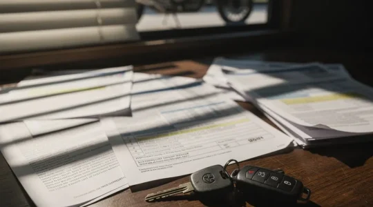 Conducteur découvrant un piège contractuel caché dans son assurance auto